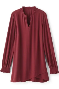 Sale Soft Surroundings Trista Tunic Cabernet