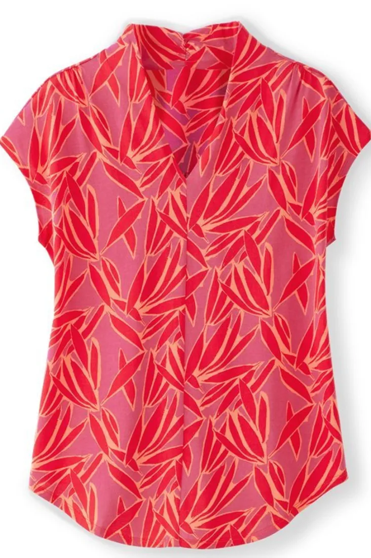 Hot Soft Surroundings Twilight Luau Printed Tunic
