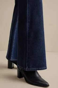Online Soft Surroundings Ultimate Denim Flare Jeans TidalBlueWash