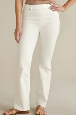 New Soft Surroundings Ultimate Denim Pull-On Bootcut Jeans