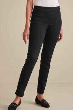 Soft Surroundings Ultimate Denim Pull-On Slim Leg Jeans