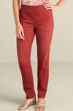 Soft Surroundings Ultimate Denim Pull-On Slim Leg Jeans