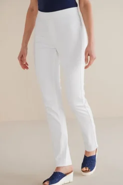 Soft Surroundings Ultimate Denim Pull-On Slim Leg Jeans