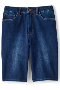 Best Soft Surroundings Ultimate Denim Slim Leg Shorts TidalBlueWash