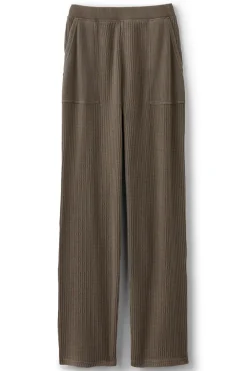Clearance Soft Surroundings Vala Waffle Pull-On Pants DustyOlive