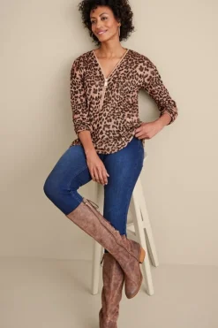 Discount Soft Surroundings Valentina Zip Sweater