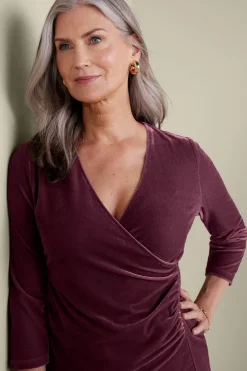 Clearance Soft Surroundings Velvet Alyssa Knit Top