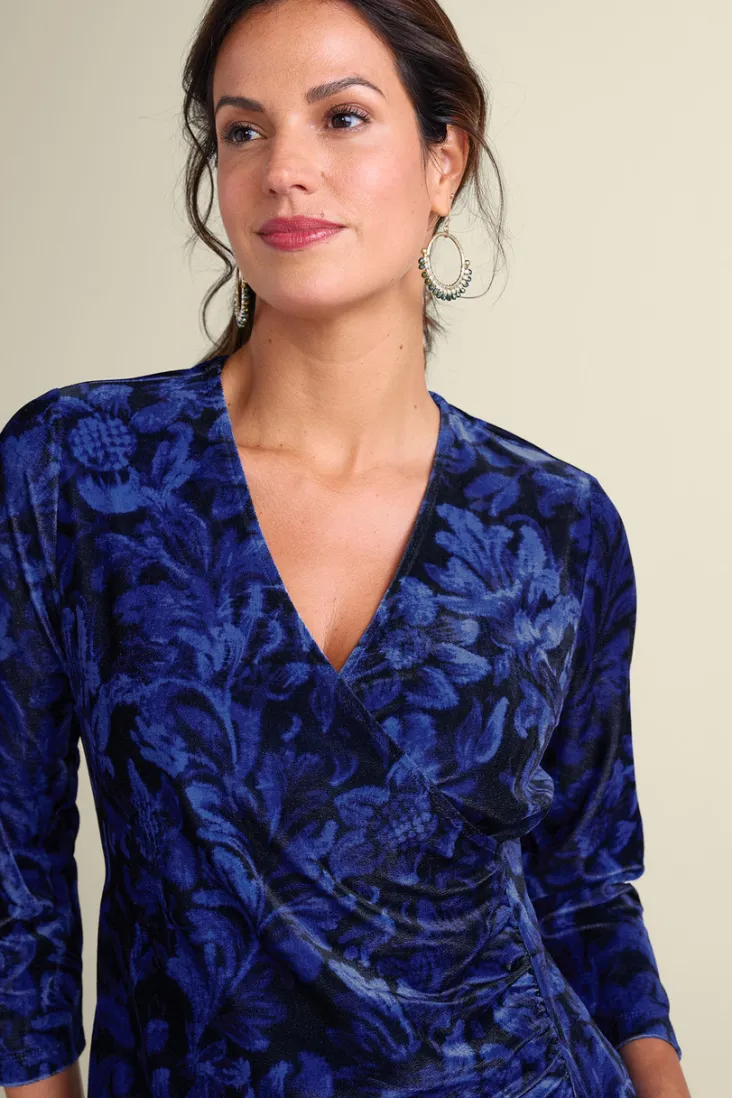 Clearance Soft Surroundings Velvet Alyssa Knit Top