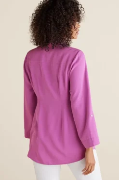 Sale Soft Surroundings Washed Tencel™ Tunic LightWashDenim