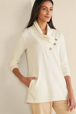 Soft Surroundings Westminster Tunic Sweatshirt