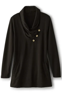 Soft Surroundings Westminster Tunic Sweatshirt