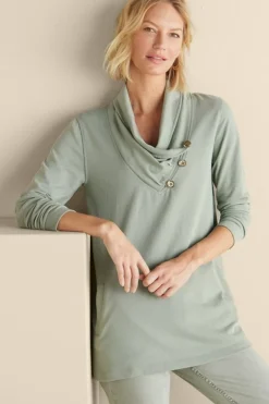 Soft Surroundings Westminster Tunic Sweatshirt