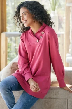 Hot Soft Surroundings Winifred Pullover Cinnamon