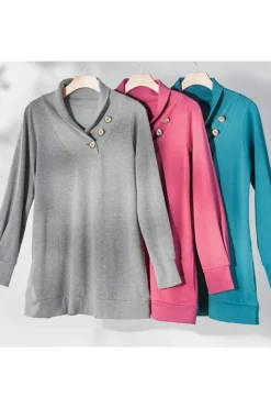 Hot Soft Surroundings Winifred Pullover Cinnamon