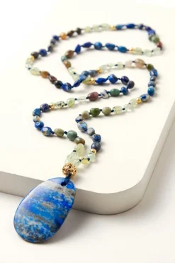 Sale Soft Surroundings Yarra Pendant Necklace Lapis