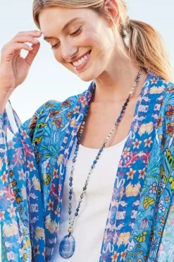 Sale Soft Surroundings Yarra Pendant Necklace Lapis